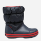 Дитячі зимові чоботи-дутики для хлопчика Crocs Winter Puff Boot 14613-485 30-31 Темно-сині (883503940994) - зображення 1
