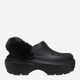 Chodaki damskie ocieplane Crocs Stomp Lined Clog 208546-001 41-42 Czarne (196265426133) - obraz 1