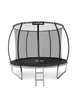 Батут Outtec Premium 10ft (312 см) черно-серый с внутренней сеткой: до 150 кг, для детей, взрослых, дачи, улицы - изображение 3