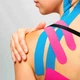 Кинезио тейпы Kinesiology tape, 2см х 5м ∙ Эластичный пластырь – тейп для тела, спины и шеи в рулоне 52710/51 - изображение 4