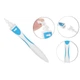 Ухочистка Smart Swab для чистки ушей многоразовая с 16 силиконовыми насадками и футляром для безопасного ухода Белая эргономичная конструкция для удаления серы без травмирования барабанной перепонки деликатный инструмент гигиены - изображение 4