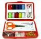 Компактний набір для шиття Insta Sewing Kit tasy ∙ Швейний набір для будинку ∙ Нитки / голки / шпильки / ножиці / сантиметр / наперсток 51861/55 - зображення 1