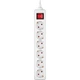 Фильтр питания REAL-EL RS-6 Protect M 1.8м White (EL122300031) - изображение 1
