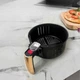 Аэрофритюрница сенсорная 2400W НМ-776А без масла аэрогриль 6л с таймером и съемной чашей для дома - изображение 5