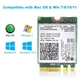 Двохдіапазонний адаптер M.2 Wi-Fi+Bluetooth4.0 Intel 7260 GW - изображение 3
