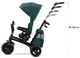 Rowerek trójkołowy Kinderkraft Easytwist Midnight Green (KKRETWIGRE0000) - obraz 7