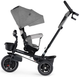 Rowerek trójkołowy Kinderkraft Spinstep Platinum Grey (RSPST00GRY0000) - obraz 5