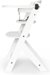 Krzesełko do karmienia Kinderkraft Enock White (KKKENOCWHTF000) (5902533915194)  - obraz 3