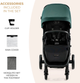 Прогулянкова коляска Kinderkraft Mitzy Jade Green (KSMITZ00GRE0000) - зображення 8