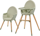 Krzesełko do karmienia 2 w 1 Kinderkraft Fini 2 Green (KHFINI02GRE0000) (5902533924516) - obraz 1