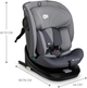 Автокрісло KinderKraft i-Grow i-Size Grey (5902533923663) (KCIGRO00GRY0000) - зображення 7