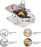 Шезлонг-гойдалка Kinderkraft Felio 2 Forest Yellow (KBFELI20YEL0000) (5902533921102) - зображення 6
