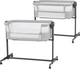 Łóżeczko dostawne Kinderkraft Neste Up 2 Light Grey (KLNEUP02LGR0000) - obraz 1