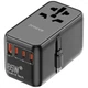 Універсальний адаптер Proove Trip 85W black - зображення 8