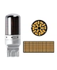 Автомобильная лампа с цоколем 7440 T20 WY21W 144SMD 3014 canbus 12V Chrome Amber Жёлтый свет (11822) - изображение 1