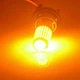 Автомобильная лампа с цоколем 7440 T20 WY21W 144SMD 3014 canbus 12V Chrome Amber Жёлтый свет (11822) - изображение 6