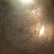 Круглый узор Версаче DFA трафарет для интерьера под штукатурку или краску 60х60см, толщина 0,3-1 мм (C00033-d) - изображение 1