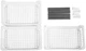 Этажерка Fabrika 3-х ярусная 27.5 х 17 х 39 см Белая (FK0236) - изображение 5