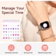 Женские Умные Часы Smart Miami Золотистые Стальные Дисплей 1.75" Ips Uwatch (353739) - изображение 13