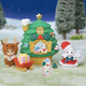 Zestaw figurek Sylvanian Families Baby Santa Christmas Tree House SLV5822 (5054131058220) - obraz 4
