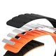 Ремешок Silicone Magnetic для смарт-часов Amazfit Bip 6 / 5, 22mm black - oarange - изображение 2
