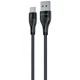 Кабель Proove Soft Silicone USB to Type-C 3A (2 м) чёрный - изображение 1