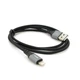 Зарядний кабель Hoco X86 USB Lightning чорний - зображення 4