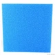 Фільтруюча губка Hobby Filter sponge blue грубої очистки 50х50х3 см ppi 10 Блакитний (HB20475) - зображення 1