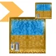 Гірлянда-штора Прапор України з пультом USB 3*3м XPRO SFK-10 (44873-16906_231) - изображение 2