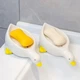 Детская мыльница для твердого мыла гусь Креативная мыльница в форме утки - изображение 2