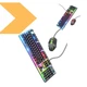 Ігровий комплект клавіатура і миша HOCO GM18 з RGB-підсвічуванням (39134-01_360) - изображение 2