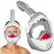 Маска для снорклинга TSUNAMI Shark полнолицевая, детская Grey (P-5905973405447) - изображение 4