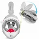 Маска для снорклинга TSUNAMI Shark полнолицевая, детская Grey (P-5905973405447) - изображение 8