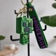 Брелок на ключи рюкзак Minecraft Майнкрафт Крипер зеленый на сумку силиконовый брелок супергерой Creeper - изображение 2