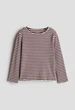 Дитячий лонгслів для дівчинки H&M 110-116 см Різнобарвний (25072405C) - зображення 1