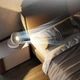 Настольный вентилятор на аккумуляторе Folding Fan D1 Бесшумный портативный аккумуляторный охлаждающий поворотный с пультом и функцией ночник белый для дома и офиса - изображение 10