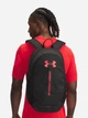 Рюкзак спортивный 26,5 л тканевый вмещает формат А4 Under Armour UA Hustle Lite Backpack 6000399-002 Черный (198632082935) - изображение 2
