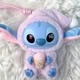 Мягкая игрушка - брелок Labubu Stitch Лабубу Стич Eat Something Before Sleep Series цвет сюрприз - изображение 5