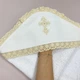 Крыжма махровая для крещения Сияние100х100 белая - изображение 2