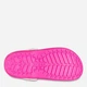 Детские кроксы-сабо утепленные для девочки Crocs Classic Lined Clog T 207009-6TX 25-26 (C9) Розовые (196265747351) - изображение 5