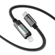 Кабель с дисплеем YOKI DISPLAY YK-DI88 Type-C на Lightning 30W 1.2м для быстрой зарядки iPhone и передачи данных шнур для быстрой зарядки - изображение 4