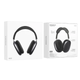 Бездротові накладні навушники BOROFONE BO22 Elegant BT headphones Space Gray - изображение 4