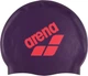 Шапочка для плавания Arena BIG LOGO CAP фиолетово-красная 009276-200 - изображение 4