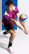 Волейбольний м'яч Joma J-PRO оранжево-темно-синьо-блакитний Розмір 5 401733.883 - зображення 4