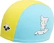 Шапочка для плавання дитяча Arena FRIENDS KIDS POLYESTER CAP бірюзово-жовта 003994-310 - зображення 1