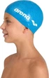 Шапочка для плавания детская Arena SILICONE JR CAP голубая 006360-904 - изображение 6