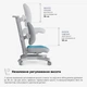 Крісло Mealux Onyx Duo BLG (Y-115 BLG) Блакитний / Сірий - изображение 6