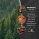 Ароматическая свеча в стекле с трехслойным ароматом Woodwick Medium Trilogy Warm Woods 275 г (92911E) - изображение 4