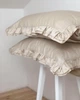 Комплект постільної білизни Cozy з рюшами лате Для немовлят 90*120 см, простирадло 60*120*12 см на резинці - зображення 7