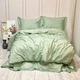 Постільна білизна GREEN FOG DAMASK Сатин жакард Полуторний 560376-1 - зображення 1